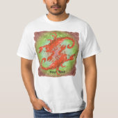 Scorpion Yin Yang  Tシャツ (正面)