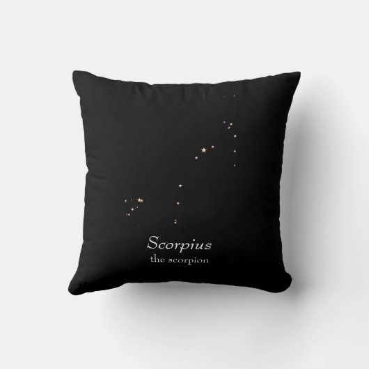 Scorpius Constellation クッション (裏面)