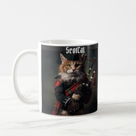 ScotCat コーヒーマグカップ (左)