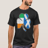 Scotch Irish Shamrock Scottish St Patricks Day Tシャツ (正面)