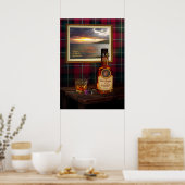 Scotch Whisky Poster with your Text (および写真?) ポスター (キッチン)