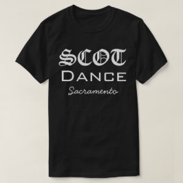 SCOTdanceサクラメントのTシャツメンズサイジング Tシャツ