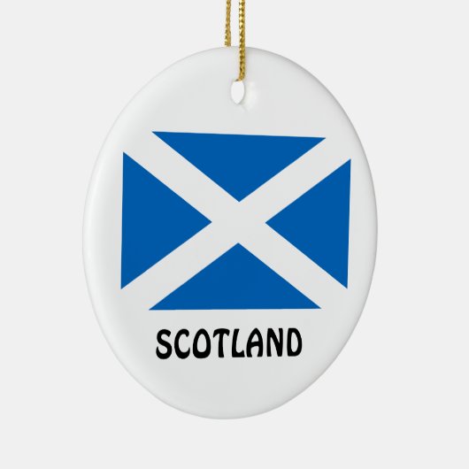 SCOTLAND*のカスタムなクリスマスのオーナメント セラミックオーナメント (右)