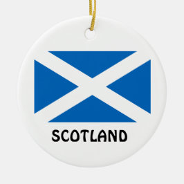SCOTLAND*のカスタムなクリスマスのオーナメント セラミックオーナメント