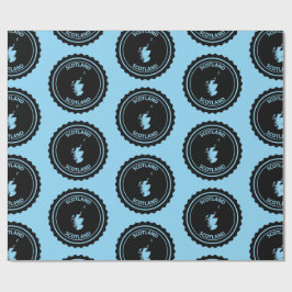 Scotland ラッピングペーパー