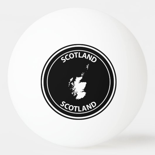 Scotland 卓球ボール (正面)