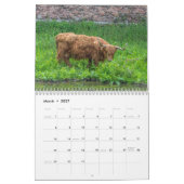 Scotland 2026 calendar カレンダー (3月 2027)
