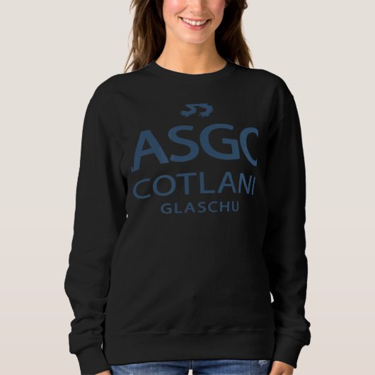 Scotland Ancestry Glasgow スウェットシャツ (正面)