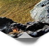 Scotland, beautiful mountain landscape  ポスター (角)