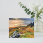 Scotland, beautiful mountain landscape postcard シーズンポストカード (スタンド正面)