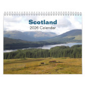 Scotland Calendar 2026 カレンダー (カバー)