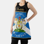 Scotland Chefs Apron, Aberdeen, Scottish Flag エプロン (インサイチュ)