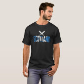 Scotland Cricket Player Cricket Sport Tシャツ (正面フル)