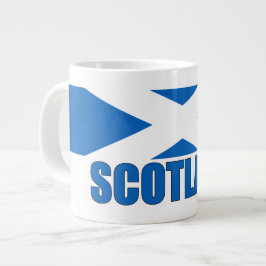 Scotland Flag ジャンボコーヒーマグカップ