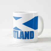 Scotland Flag ジャンボコーヒーマグカップ (正面右)