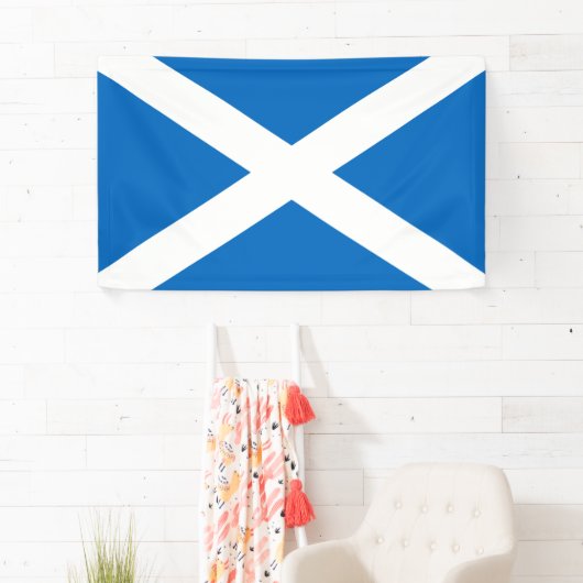 Scotland flag Banner 横断幕 (インサイチュ)