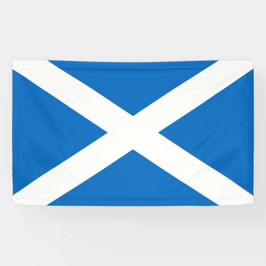 Scotland flag Banner 横断幕 (横)