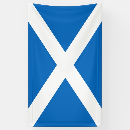 Scotland flag Banner 横断幕 (縦)