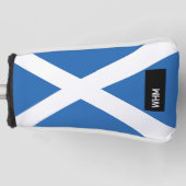 Scotland Flag - Custom Golf Putter Head Cover ゴルフヘッドカバー (正面)