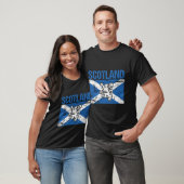 Scotland Flag Scottish Saltire St Andrew'S Cross H Tシャツ (ユニセックス)