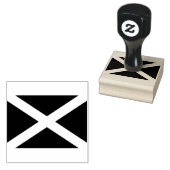 Scotland flag Wood Art Stamp ラバースタンプ (押印)