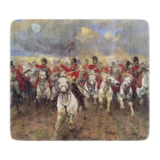 Scotland For Ever （騎兵将校） (軍隊) カッティングボード (正面)