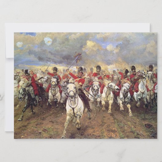 Scotland For Ever (騎兵将校) (軍隊) カード (正面)