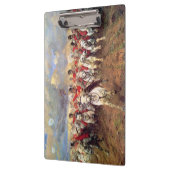 Scotland For Ever （騎兵将校） (軍隊) クリップボード (左)