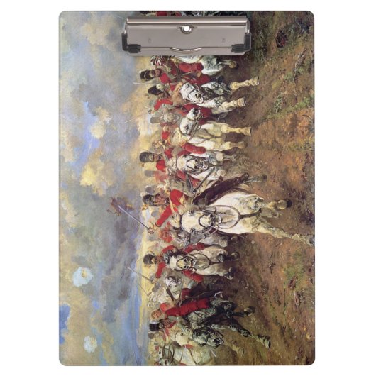 Scotland For Ever （騎兵将校） (軍隊) クリップボード (正面)