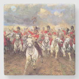 Scotland For Ever （騎兵将校） (軍隊) ストーンコースター