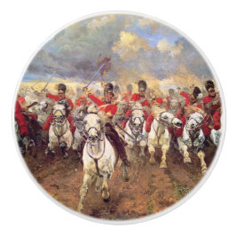 Scotland For Ever （騎兵将校） (軍隊) セラミックノブ