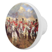 Scotland For Ever （騎兵将校） (軍隊) セラミックノブ (右)