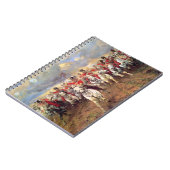 Scotland For Ever （騎兵将校） (軍隊) ノートブック (左側)