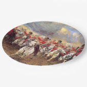 Scotland For Ever （騎兵将校） (軍隊) ペーパープレート (アングル)