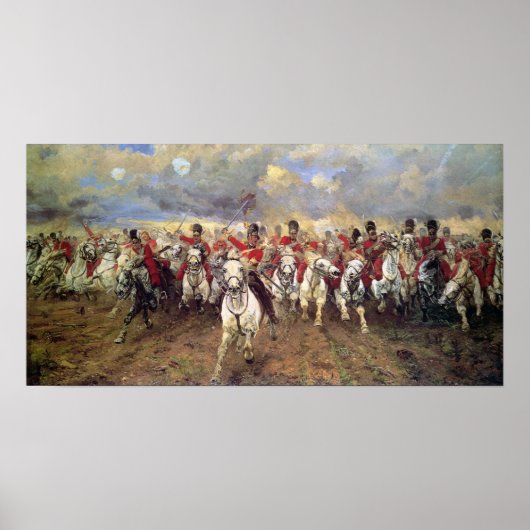 Scotland For Ever （騎兵将校） (軍隊) ポスター (正面)