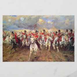 Scotland For Ever （騎兵将校） (軍隊) 便箋