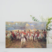 Scotland For Ever （騎兵将校） (軍隊) 便箋 (スタンド正面)