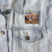 Scotland For Ever （騎兵将校） (軍隊) 缶バッジ (インサイチュ)