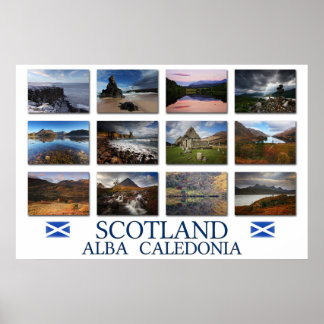 Scotland - Schottland - Ecosse - Caledonia ポスター