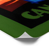 Scotland Scotsman Pipe Player Celtic Edinburgh ポスター (角)