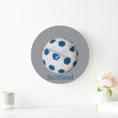 Scotland Soccer ラージ壁時計 (ホーム)
