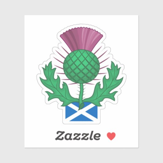 Scotland Thistle シール (シート)
