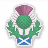 Scotland Thistle シール (正面)