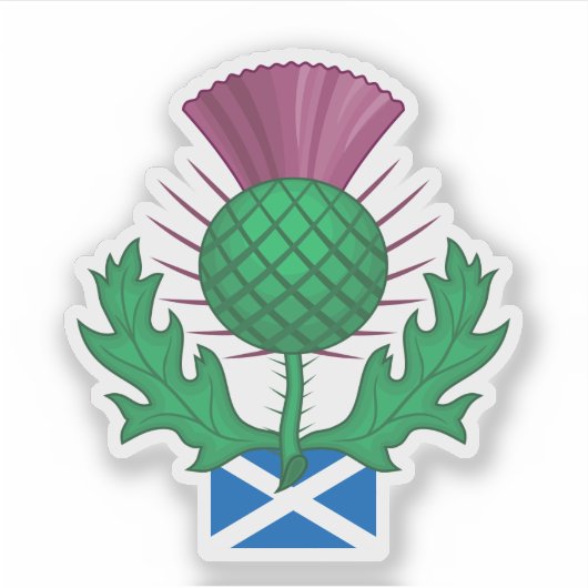 Scotland Thistle シール (正面)
