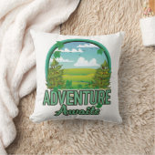 Scotland Travelロゴ クッション (ブランケット)