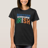 Scotland Uk Mostly Scottish And A Wee Bit Irish Tシャツ (正面)