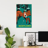Scotland Vintage Travel Poster Print  British ポスター (ホームオフィス)