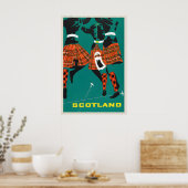 Scotland Vintage Travel Poster Print  British ポスター (キッチン)