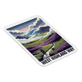 Scotland West Highland Way Travel マグネット (右側)