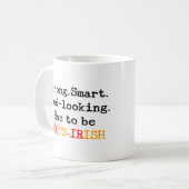 scots-irish strong コーヒーマグカップ (正面左)